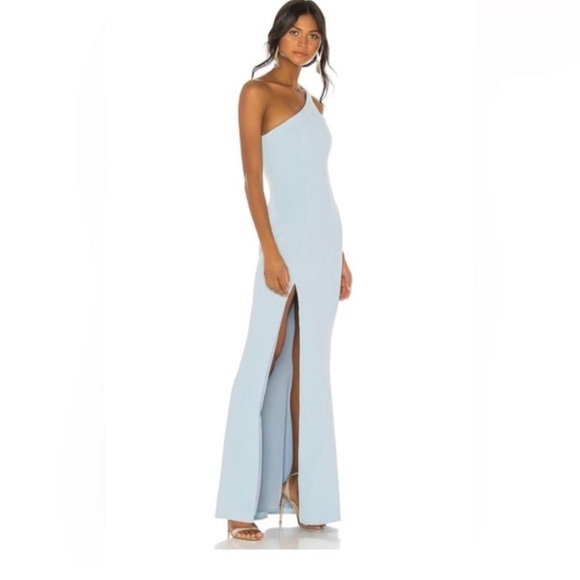 Revolve NBD Evan gown in blue - Picture 2 of 7